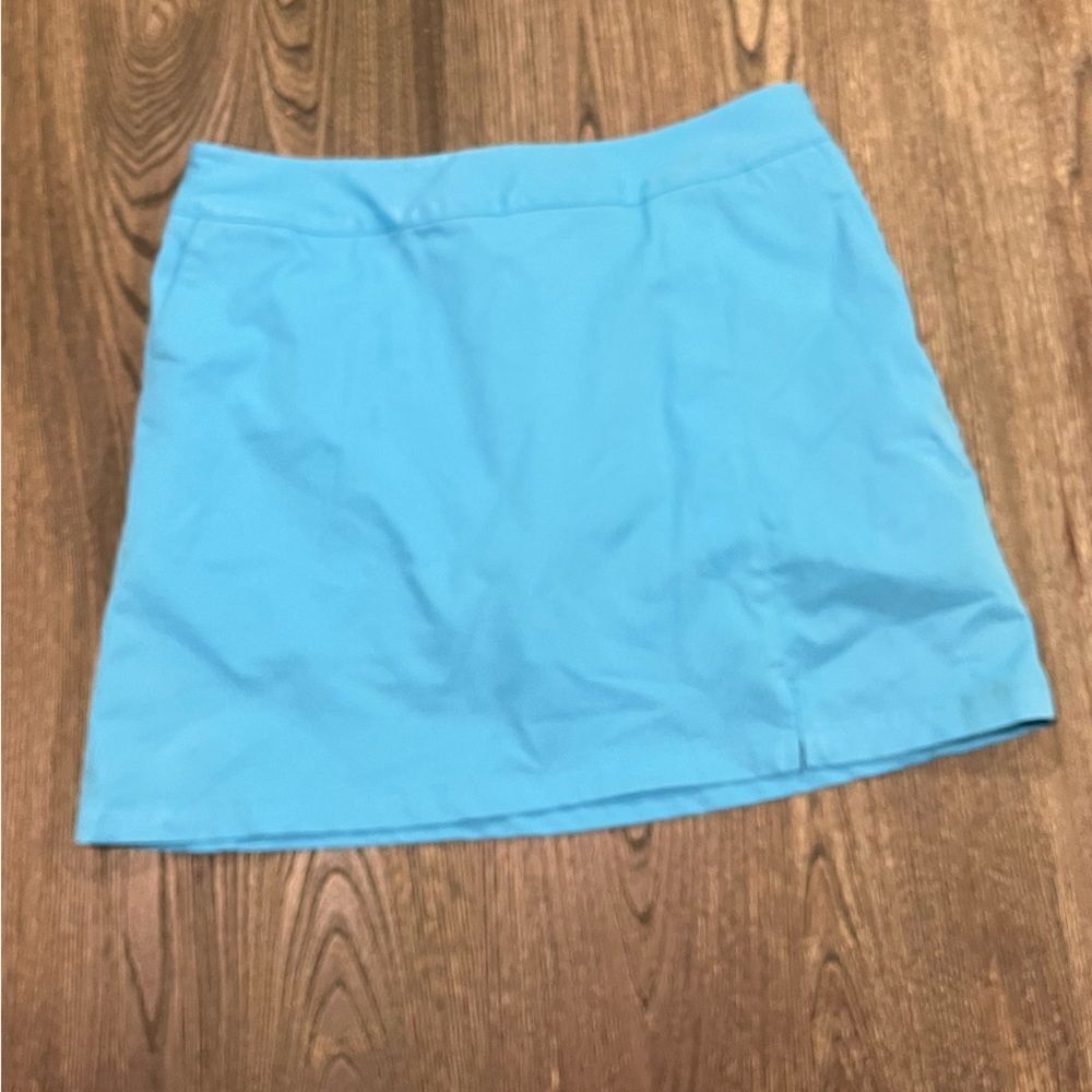 Adidas Womens Climacool Tennis Golf Mini Skirt A-Line Stretch Lined Aqua Size 6